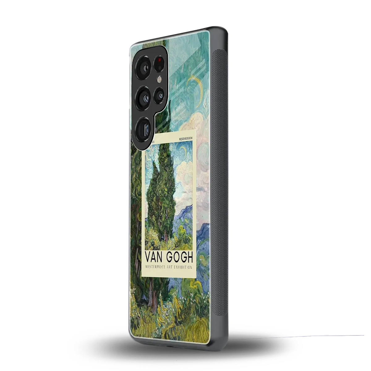 Cypresses samsung galaxy s25 ultra mobile cover | shockproof glass phone case