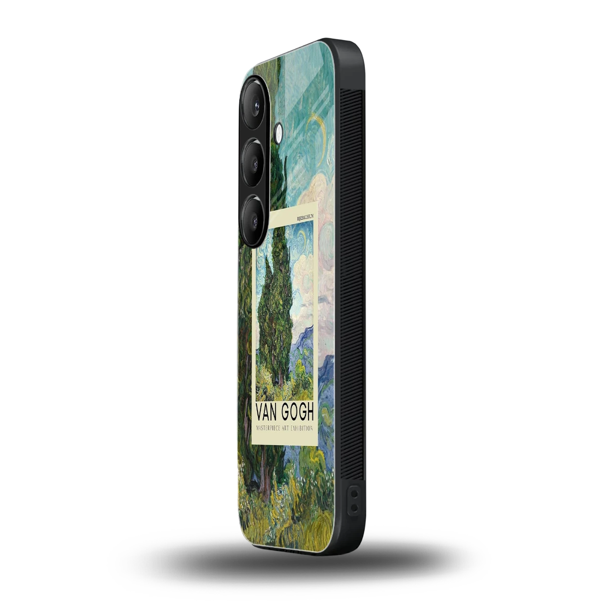 Cypresses samsung galaxy s23 fe mobile cover | shockproof glass phone case