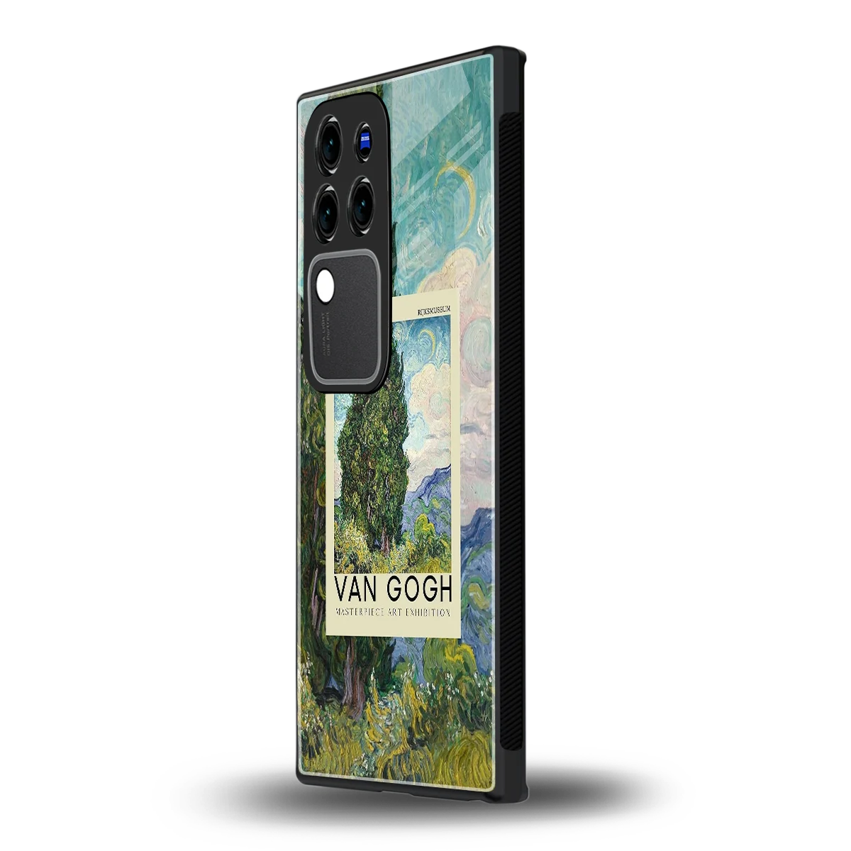 Cypressesvivo v30 pro mobile cover | shockproof glass phone case