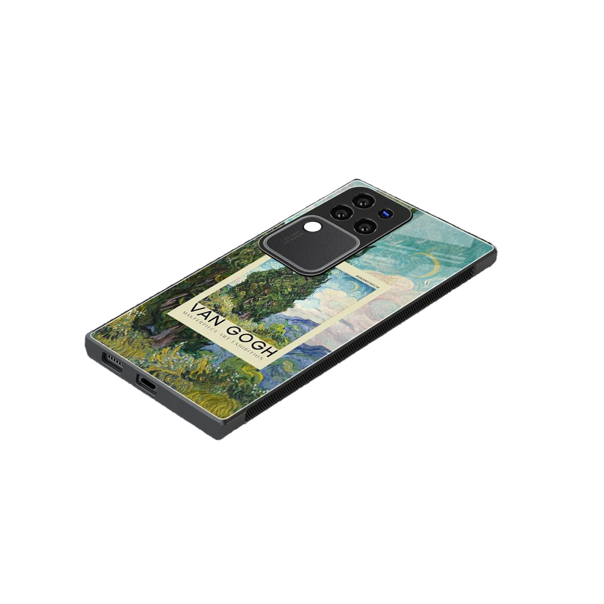 Cypresses stylish phone case forvivo v30 pro | glossy glass and slim fit