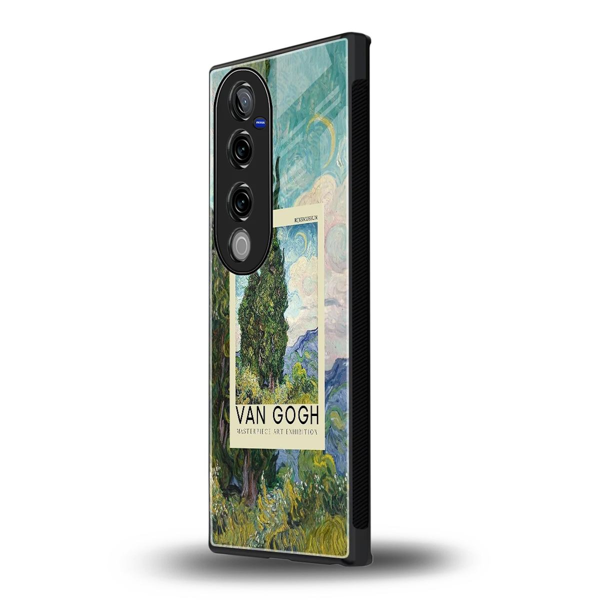 Cypresses vivo v40 pro mobile cover | shockproof glass phone case