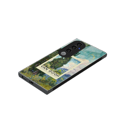 Cypresses stylish phone case for vivo v40 pro | glossy glass and slim fit