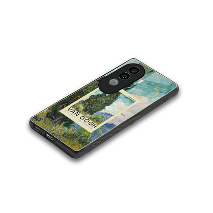 Cypresses stylish phone case for vivo v40e | glossy glass and slim fit