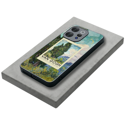 Cypresses stylish phone case for vivo v70 elite | glossy glass and slim fit
