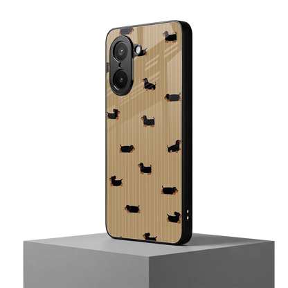 Dachshund oneplus nord ce5 5g mobile cover | shockproof glass phone case