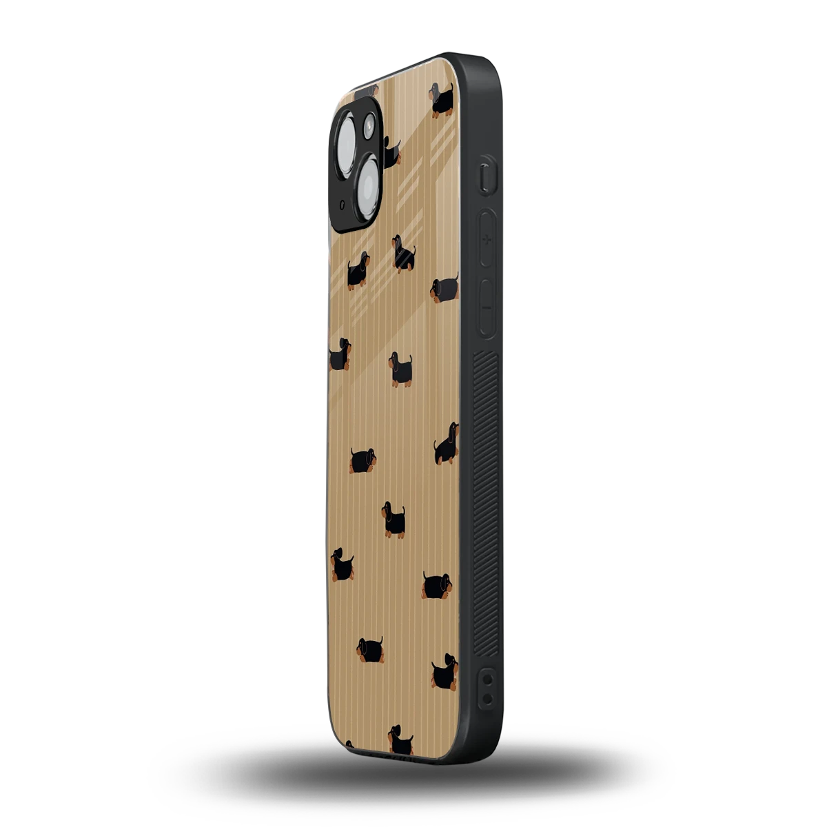 Dachshund iphone 13 mobile cover | shockproof glass phone case