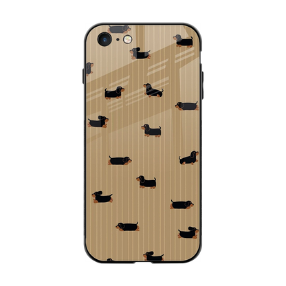 Dachshund back phone cover | glass case for iphone 7