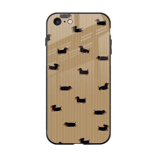 Dachshund back phone cover | glass case for iphone 7
