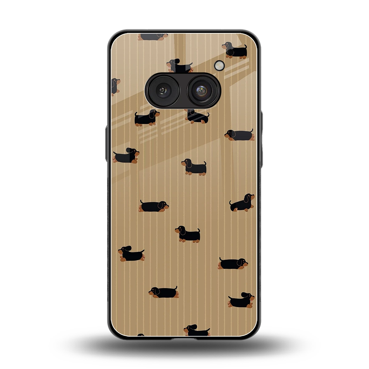 Dachshund back phone cover | glass case for nothing phone 2a plus