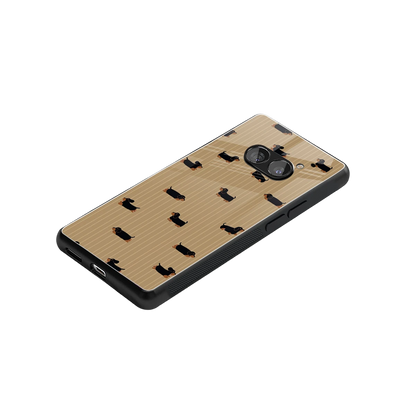 Dachshund stylish phone case for nothing phone 2a plus | glossy glass and slim fit