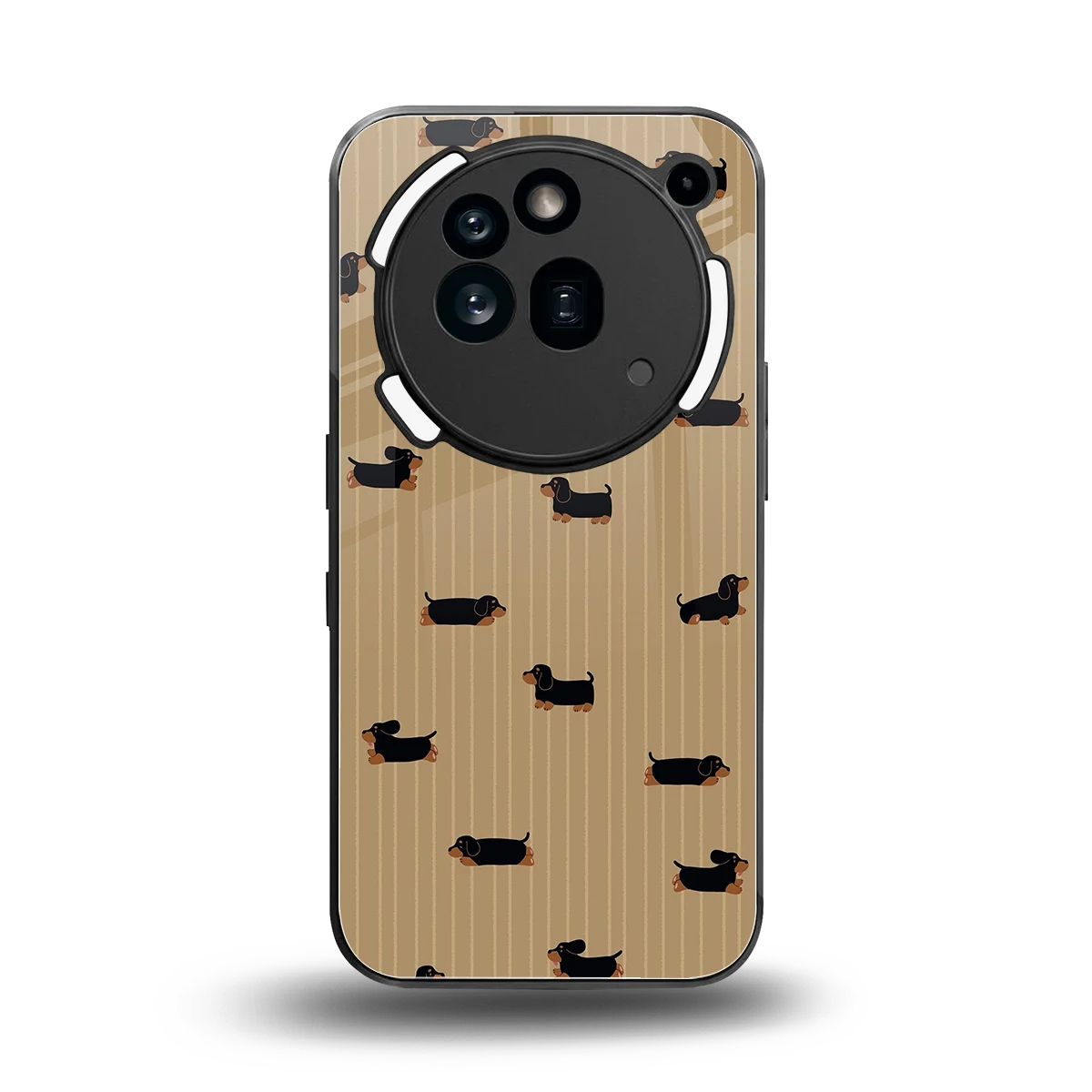 Dachshund back phone cover | glass case for nothing phone 3a pro