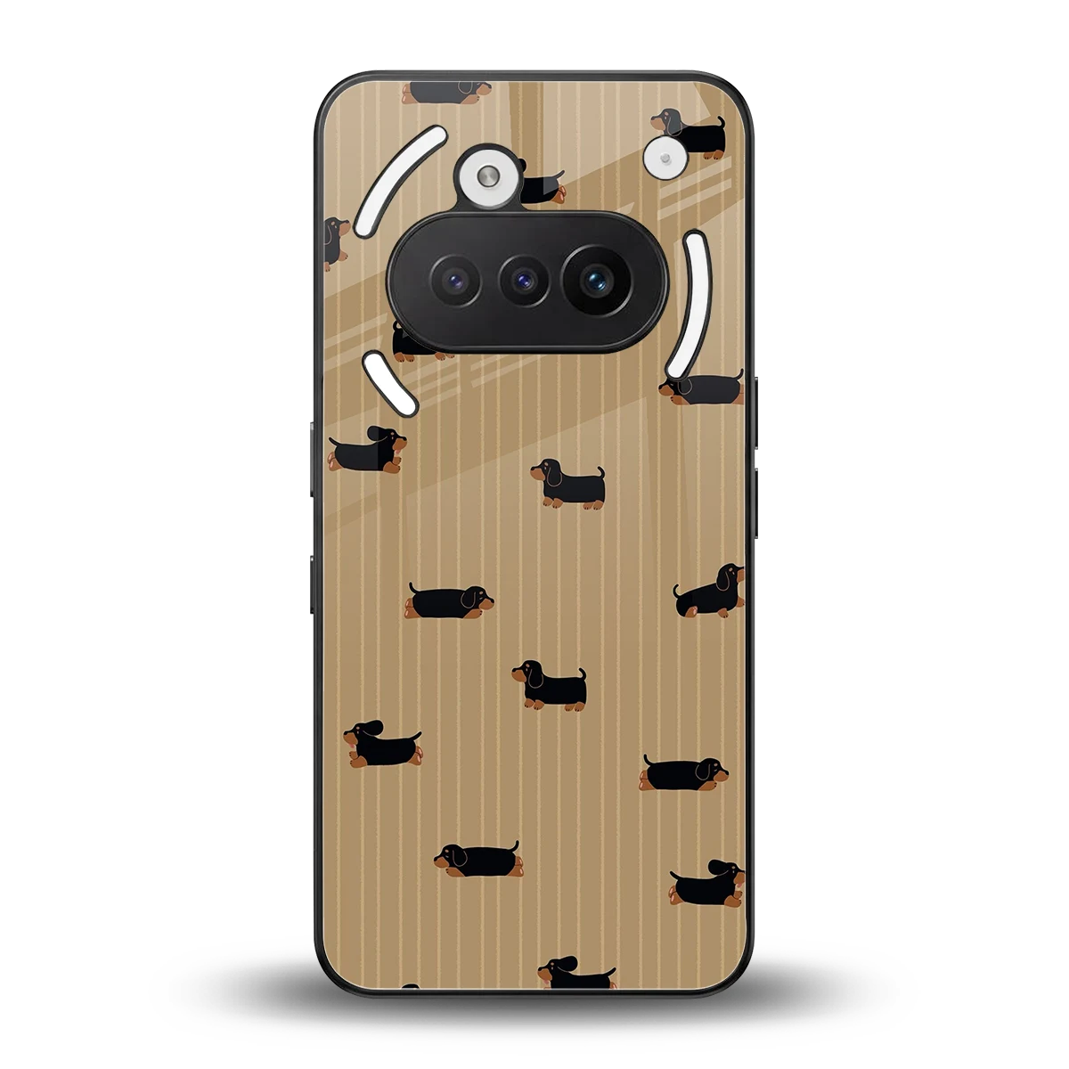 Dachshund back phone cover | glass case for nothing phone 3a