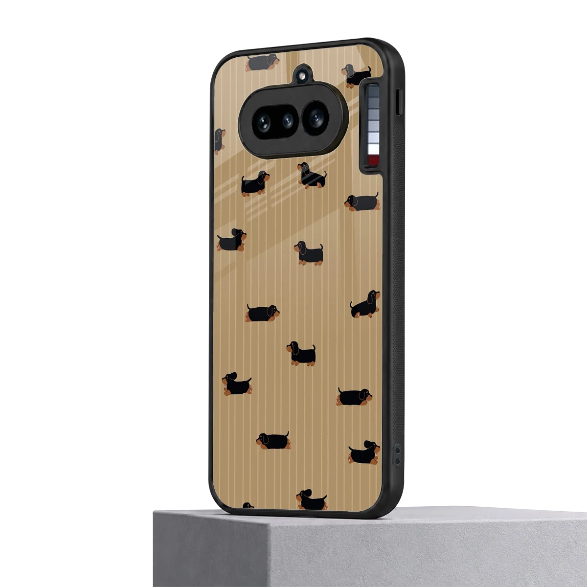 Dachshund nothing phone 4a mobile cover | shockproof glass phone case