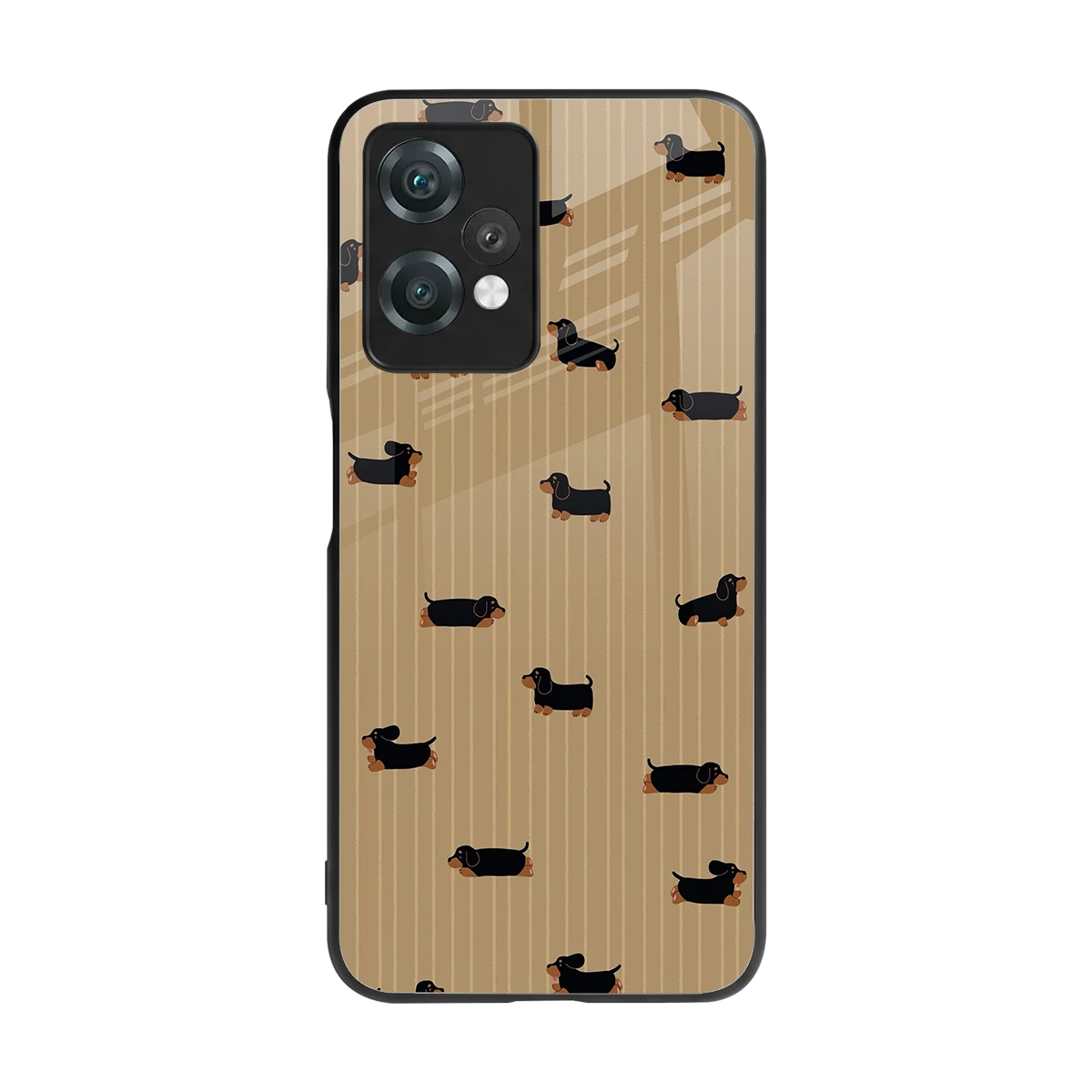 Dachshund back phone cover | glass case for oneplus nord ce 2 lite