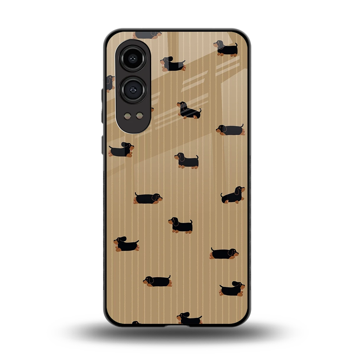 Dachshund back phone cover | glass case for oneplus nord ce 4 lite