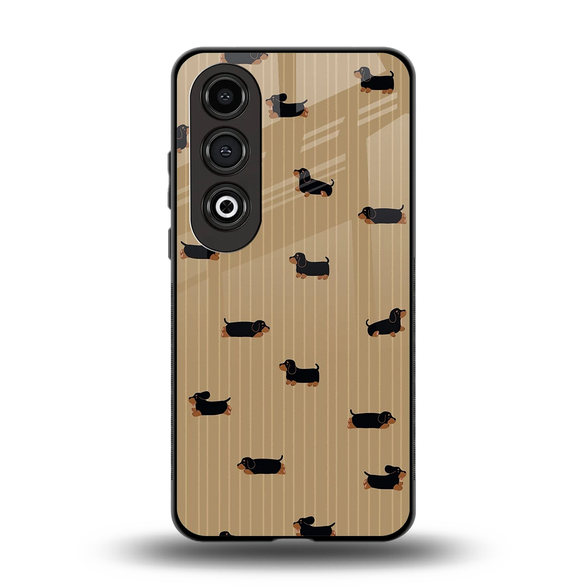 Dachshund back phone cover | glass case for oneplus nord ce 4