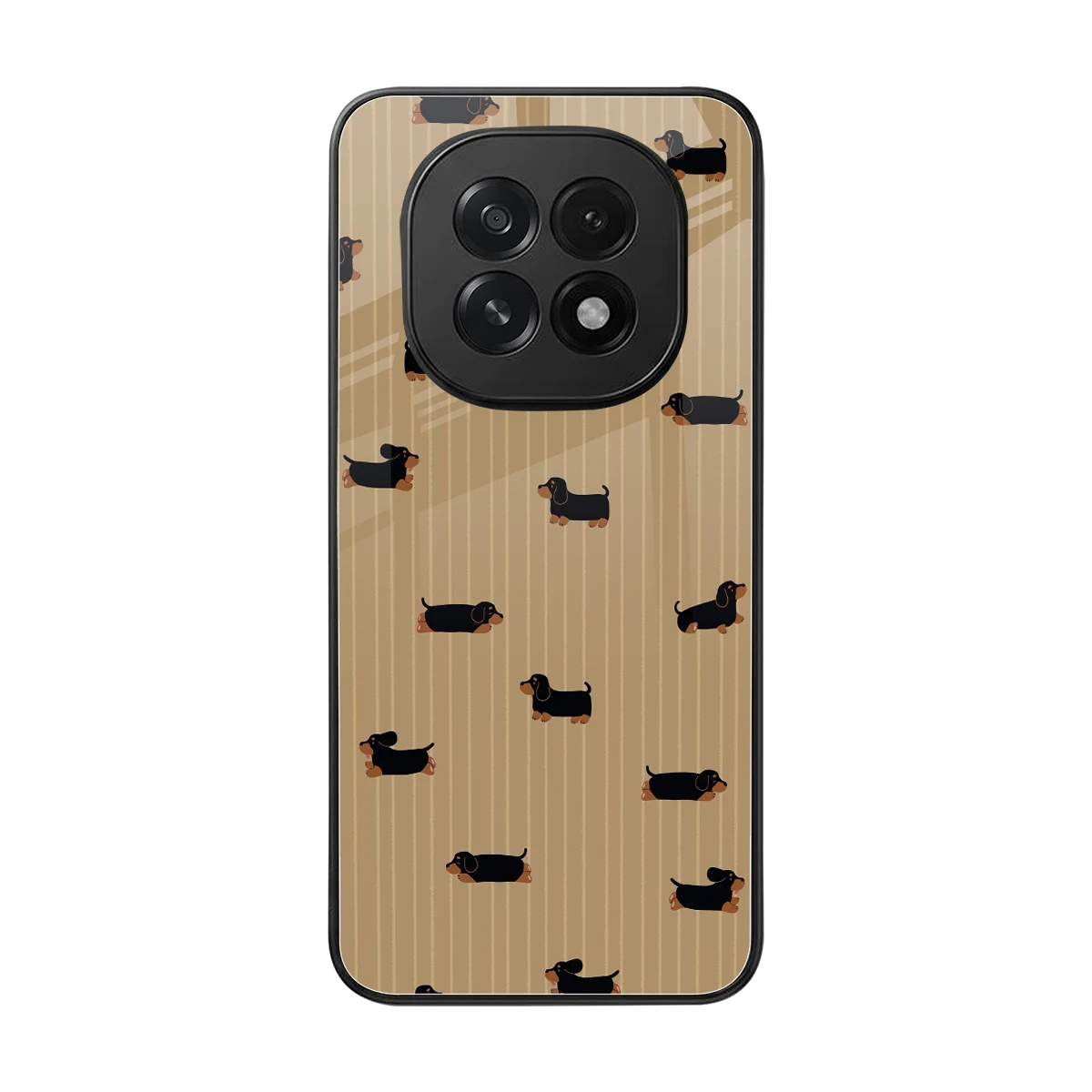 Dachshund back phone cover | glass case for oppo f29 5g