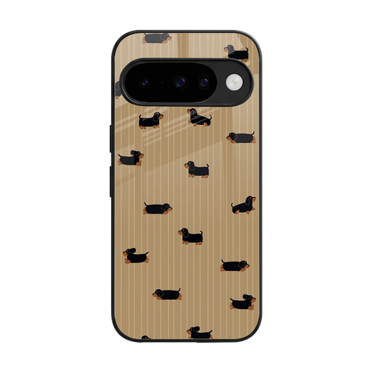Dachshund back phone cover | glass case for google pixel 10