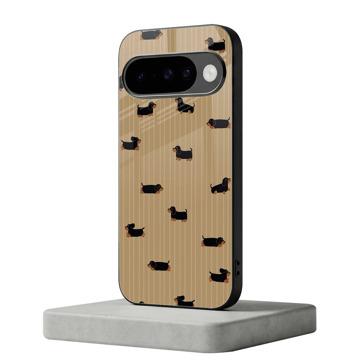 Dachshund google pixel 10 mobile cover | shockproof glass phone case