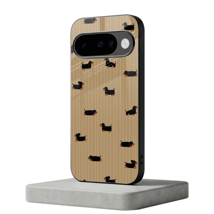 Dachshund google pixel 10 mobile cover | shockproof glass phone case