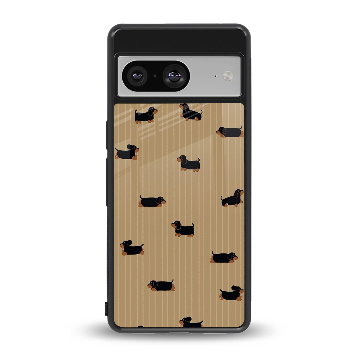 Dachshund back phone cover | glass case for google pixel 8