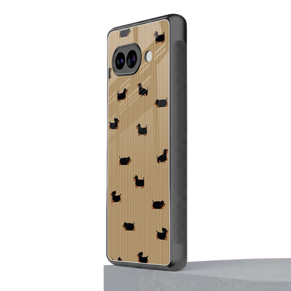 Dachshund google pixel 10a mobile cover | shockproof glass phone case