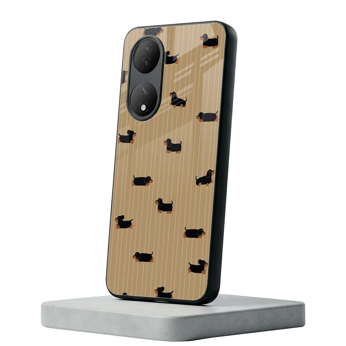 Dachshund Vivo-y100 mobile cover | shockproof glass phone case