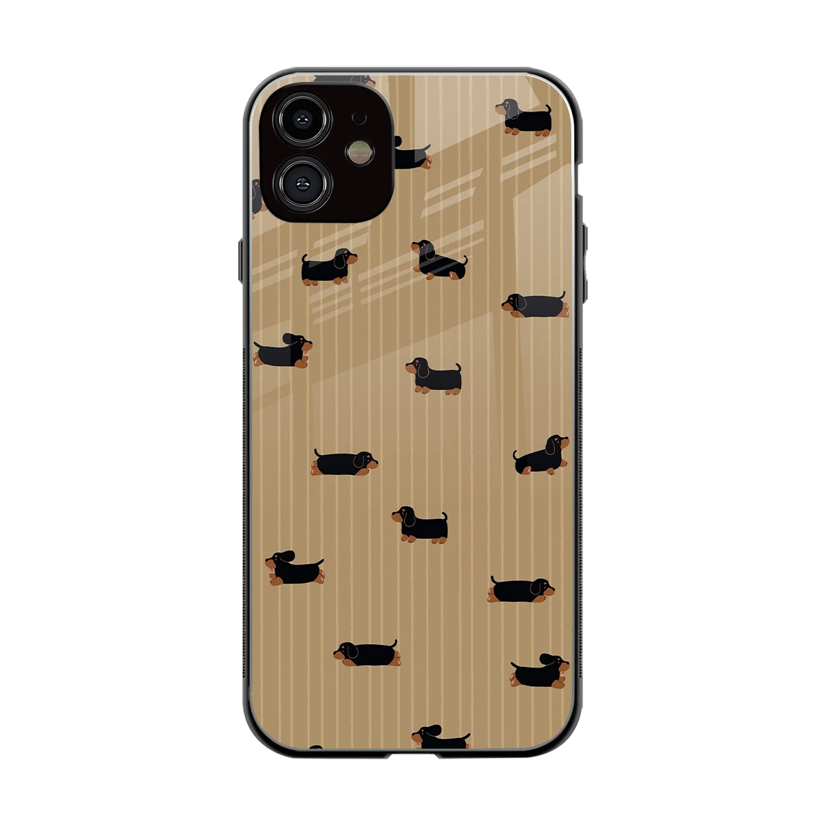 Dachshund back phone cover | glass case for iphone 11