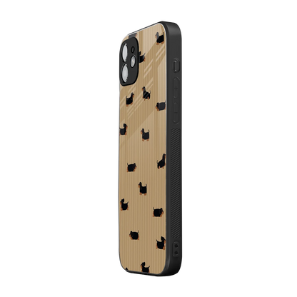 Dachshund iphone 11 mobile cover | shockproof glass phone case