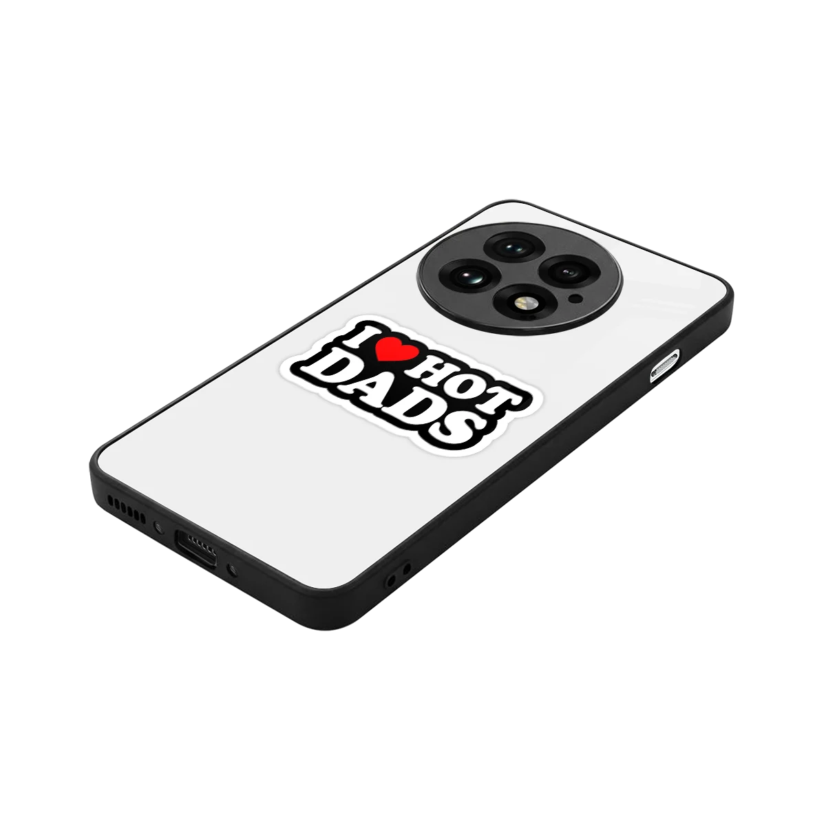 Dad Crush stylish phone case for oneplus 13 | glossy glass and slim fit