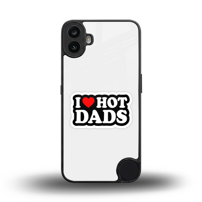 Dad Crush back phone cover | glass case for cmf nothing phone 1