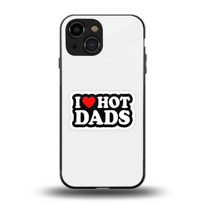 Dad Crush back phone cover | glass case for iphone 13 mini