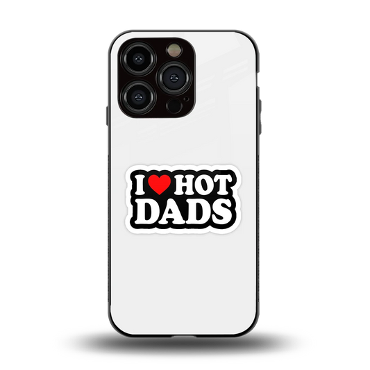 Dad Crush back phone cover | glass case for iphone 13 pro