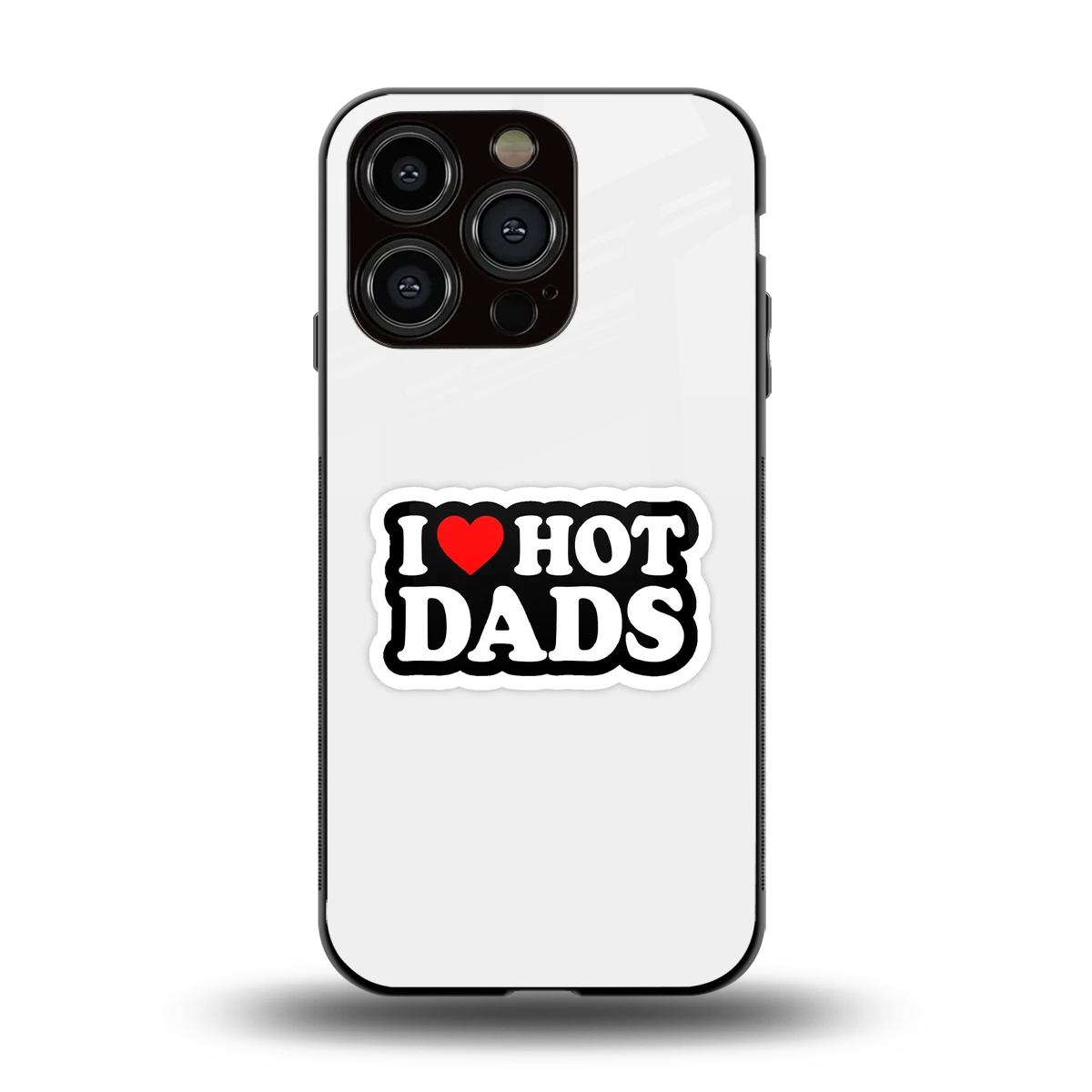 Dad Crush back phone cover | glass case for iphone 12 pro