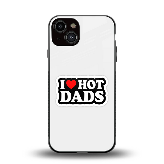 Dad Crush back phone cover | glass case for iphone 14