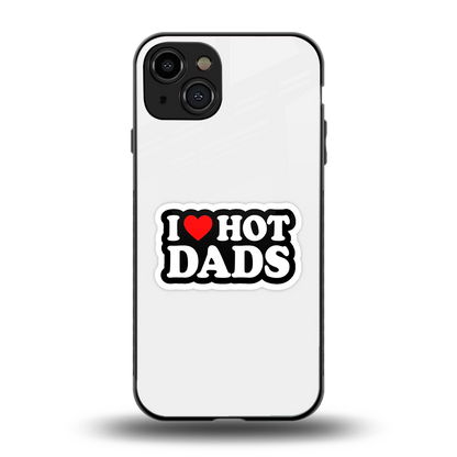 Dad Crush back phone cover | glass case for iphone 15