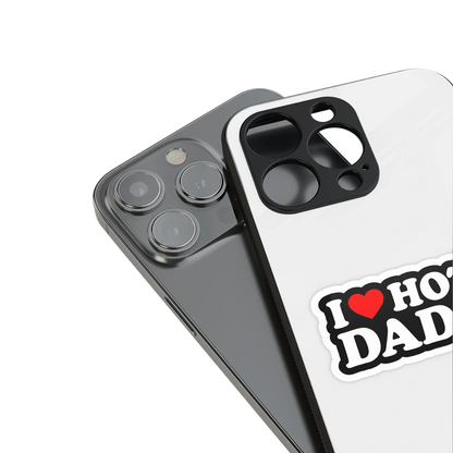 Dad Crush stylish phone case for iphone 15 | glossy glass and slim fit