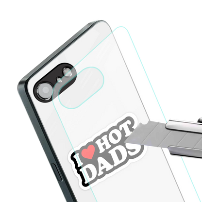 Dad Crush stylish phone case for iphone 16e | glossy glass and slim fit