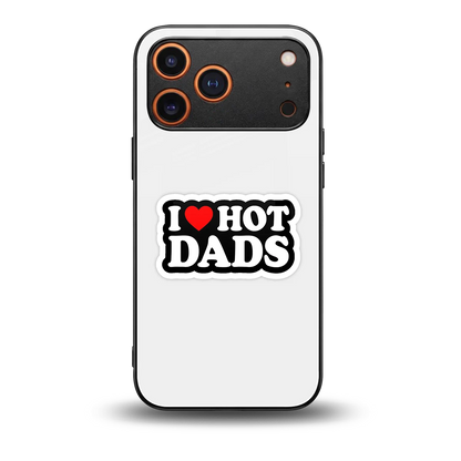 Dad Crush back phone cover | glass case for iphone 17 pro max