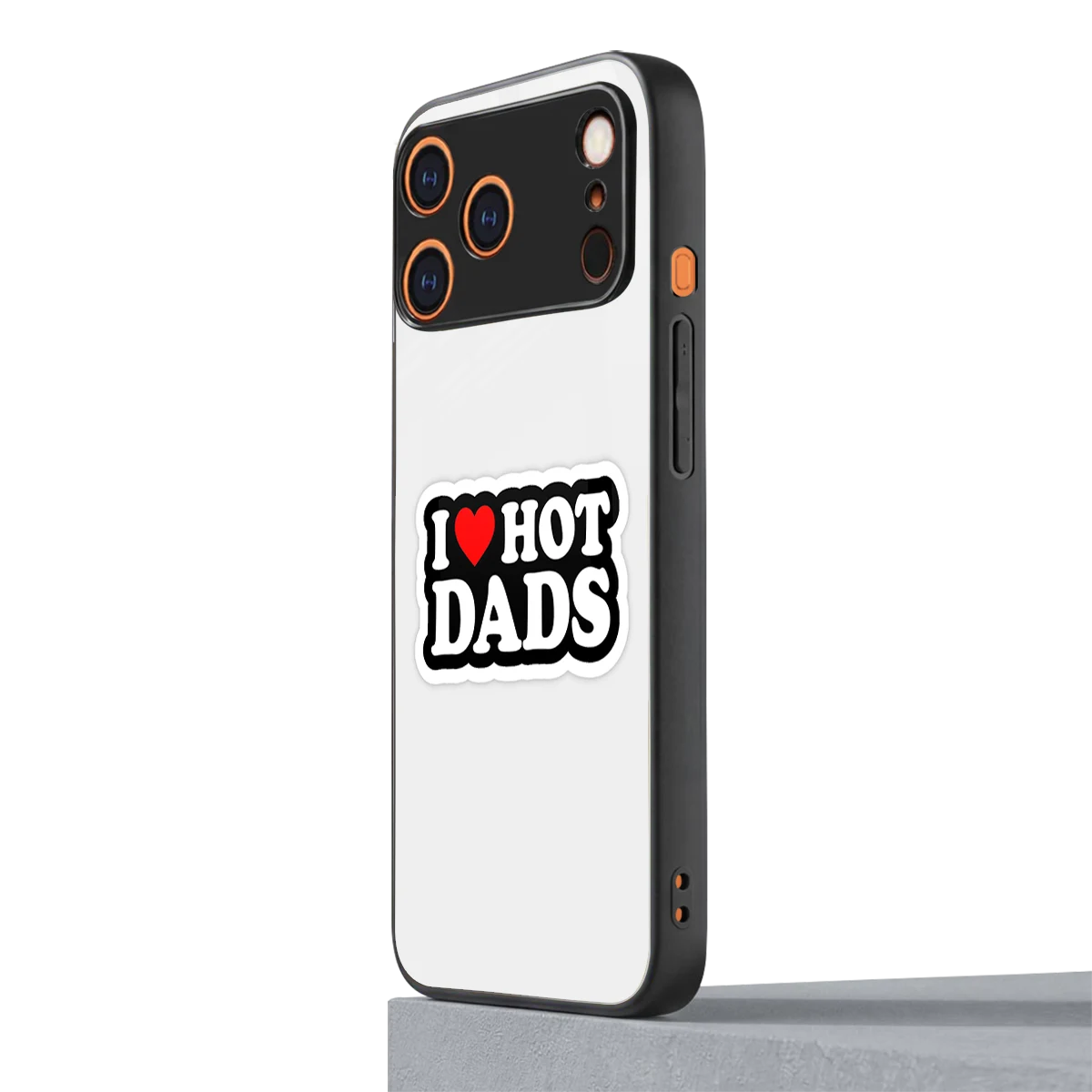 Dad Crush iphone 17 pro max mobile cover | shockproof glass phone case