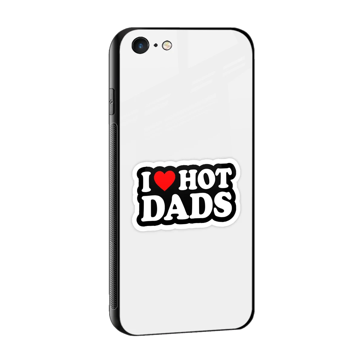 Dad Crush sleek iphone 6 cover with tempered glass back and TPU edges