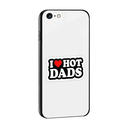 Dad Crush sleek iphone 6 cover with tempered glass back and TPU edges
