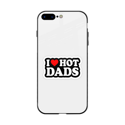 Dad Crush back phone cover | glass case for iphone 7 plus