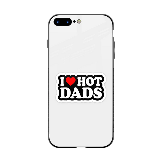 Dad Crush back phone cover | glass case for iphone 7 plus