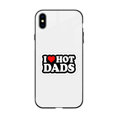 Dad Crush back phone cover | glass case for iphone xs max