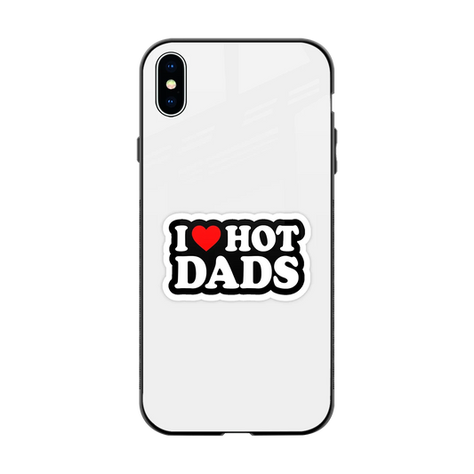 Dad Crush back phone cover | glass case for iphone xs max