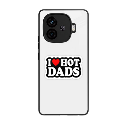 Dad Crush back phone cover | glass case for iqoo neo 10r 5g