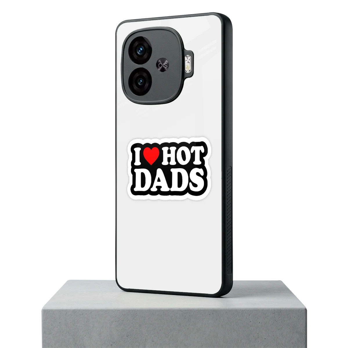 Dad Crush iqoo neo 10r 5g mobile cover | shockproof glass phone case