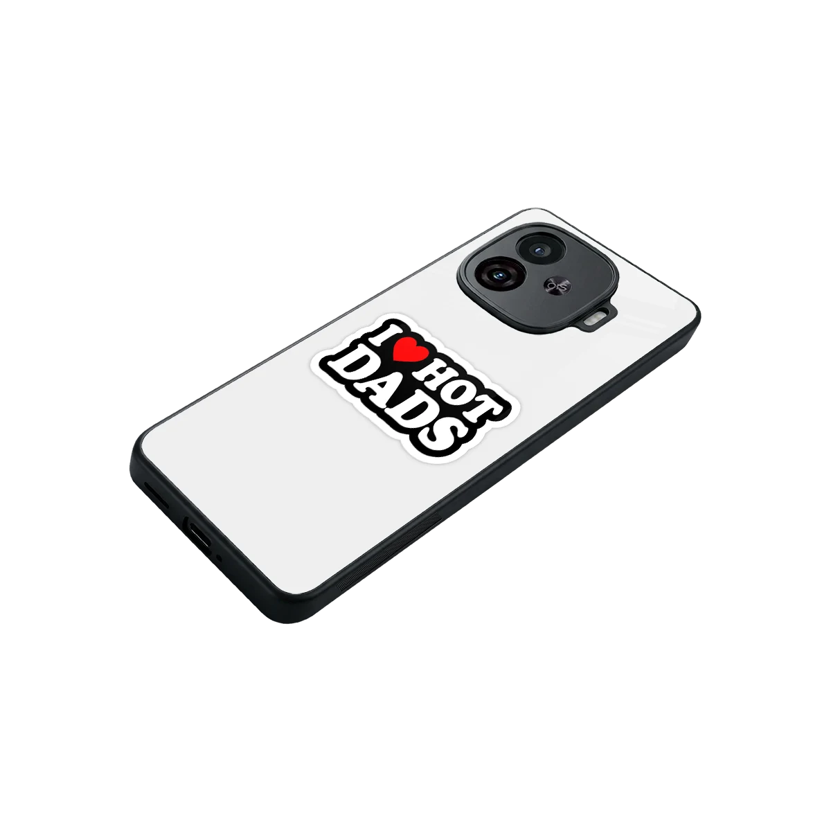 Dad Crush stylish phone case for iqoo neo 10r 5g | glossy glass and slim fit