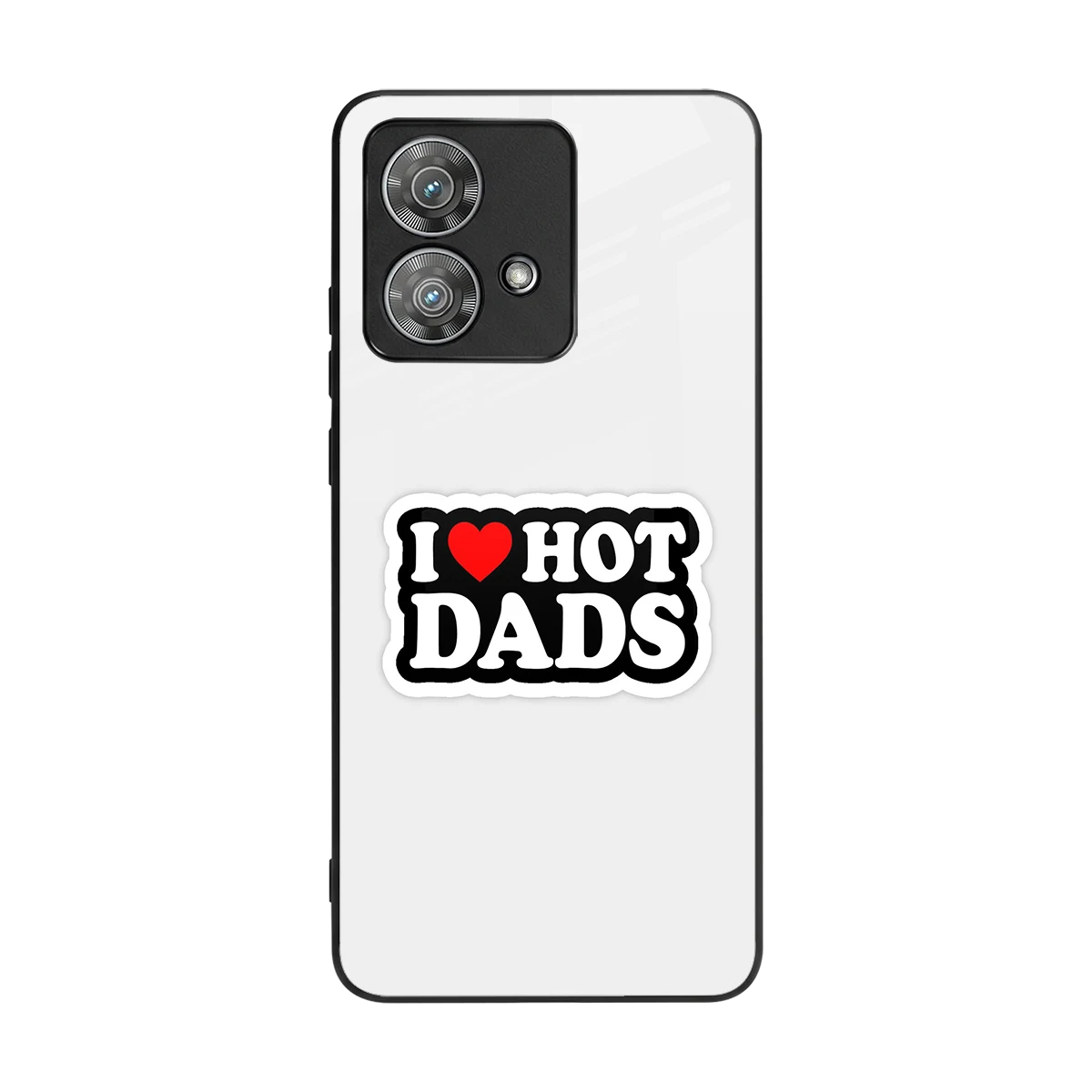 Dad Crush back phone cover | glass case for motorola edge 40 neo 5g
